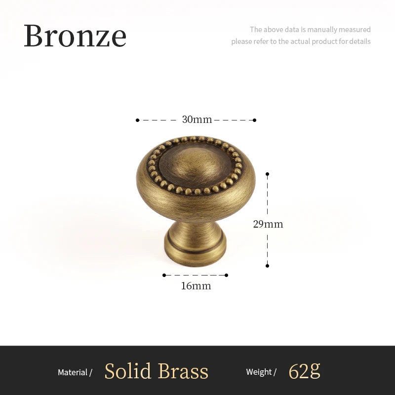 Brass Handle and Knobs