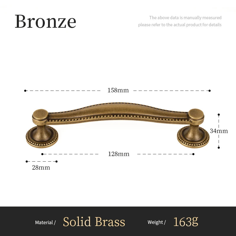 Brass Handle and Knobs