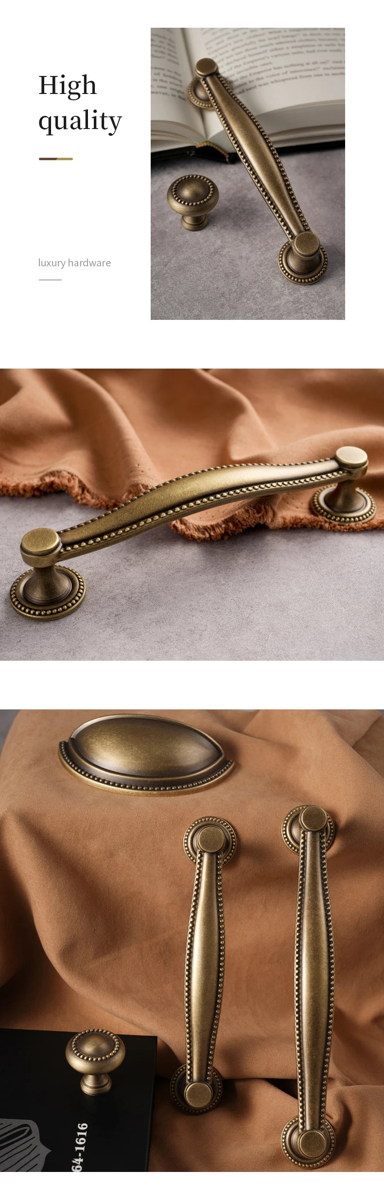 Brass Handle and Knobs