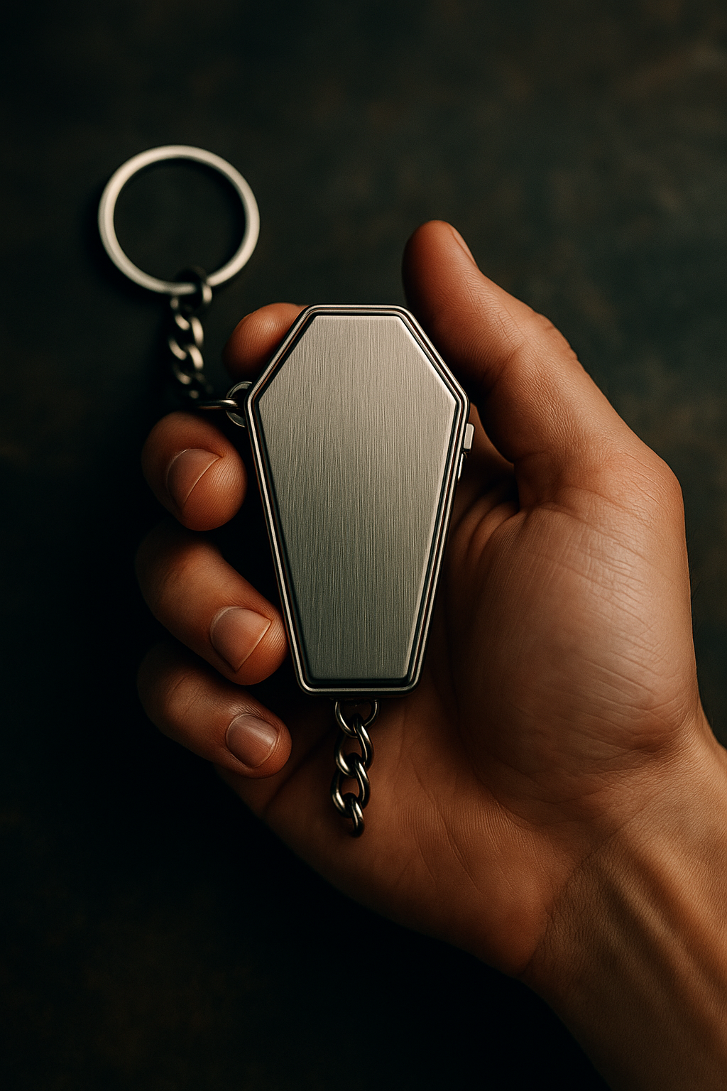 Mini Casket Ashtray Keychain