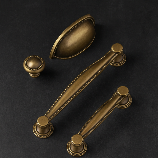 Brass Handle and Knobs