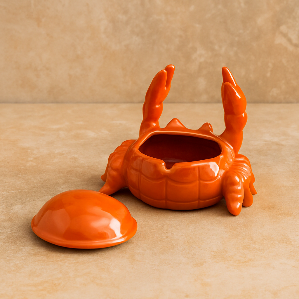 Ceramic Crab Ashtray