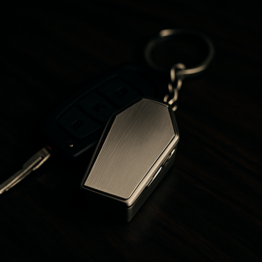 Mini Casket Ashtray Keychain