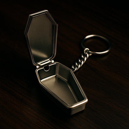 Mini Casket Ashtray Keychain