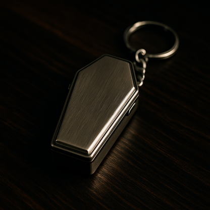 Mini Casket Ashtray Keychain